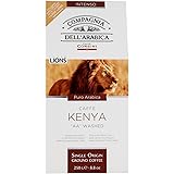 Caffè Corsini – Compagnia Dell’Arabica Caffè Kenya 100%Arabica, Caffè Torrefatto e Macinato, Forte e Aromatico, Monorigine Ke