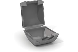 Etelec Scatola Dispositivo Cavi Elettrici Protezione Acqua IPX8 MINIBOX Isolamento Connessioni Elettriche Ingresso 3 lati (MBX01-36,2 x 32,8 x 22 mm)