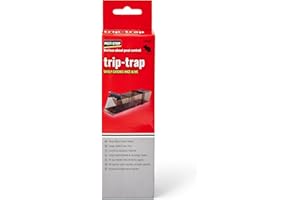 Pest-Stop Trip-Trap for Indoors - Durable Reusable Snap Rats Trap for Rodent Control - Mouse Traps for Home and Office - Easy to Clean - Safe and Secure