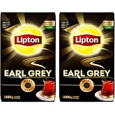 Lipton Earl Grey Bergamot Aromalı D&ouml;kme &Ccedil;ay 1000 gr x 2 Adet