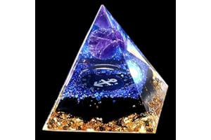 XIANNVXI Sagittarius Tower,Healing Crystals Tower,Crystal Tower for Positve Energy,Sagittarius Gifts for Women Men,Orgone Tower Spiritual Gifts for Healing Meditation Reki Bring Luck