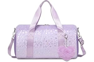 Kimwadalh Peluche Bolsa de Deporte Niñas y Niños Pequeña Bolsa de Viaje para Danza y Gimnasia Ritmica