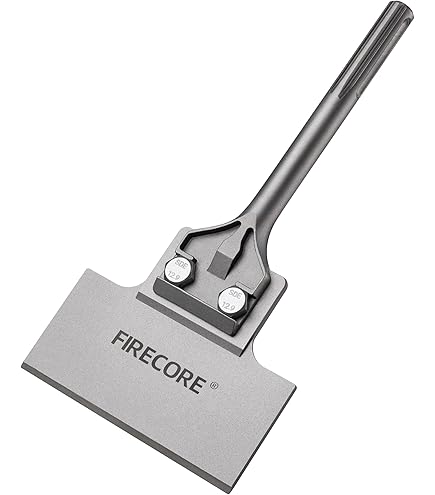 TOPWAY 4-Inch SDS-Plus Floor Scraper Chisel (275x100) For Reoval Of
