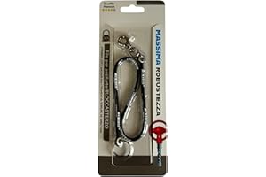 FLLAGG20 Laccetto Block Shaft Laccio per Chiave Blockshaft Auto Portachiavi n Silicone con Moschettone KeyChain Ganci per Bloccasterzo compatibile con Antifurto Catena per chiavi