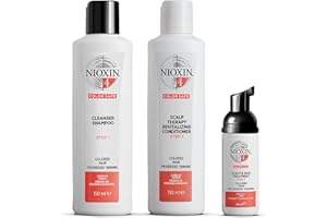 ‎NIOXIN NIOXIN System 4 Haarpflege gegen Haarausfall für coloriertes, sichtbar dünner werdendes Haar – professionelle Pflege zur Haarverdichtung