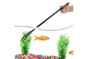 Zerodis Pince Aquarium pour Plante Kits pour Aquariophile Aquarium Tank Plante Aquatique Outils Nettoyage