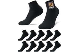 Alaplus skarpetki męskie skarpetki damskie skarpetki sportowe skarpetki do biegania krótkie skarpetki ćwierć bawełny 10 par/5 par