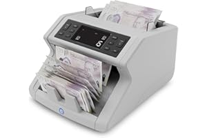 Safescan 2210 Money Counting Machine That Counts Sorted banknotes - Cash Counting Machine with 2-Point Counterfeit Money Detector - Sorted Money Counter Machine for All Currencies
