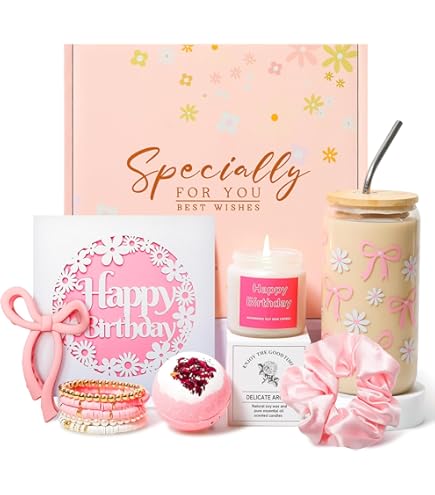 WALLFID Verre 16oz Avec Couvercle Et Paille,avec Friendship