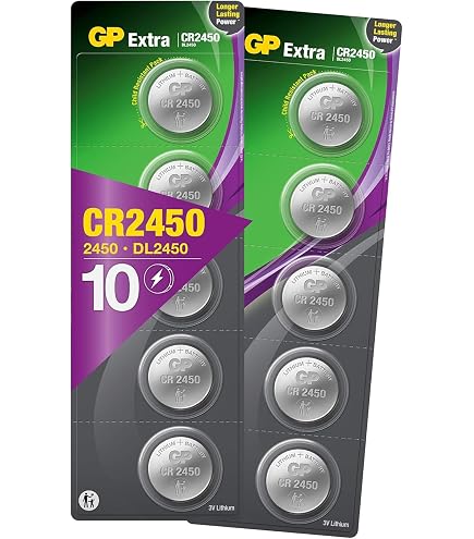Lot De 10 Piles Bouton CR2032 Lithium 3V - Date De Péremption 12/2028 - Livraison Suivie