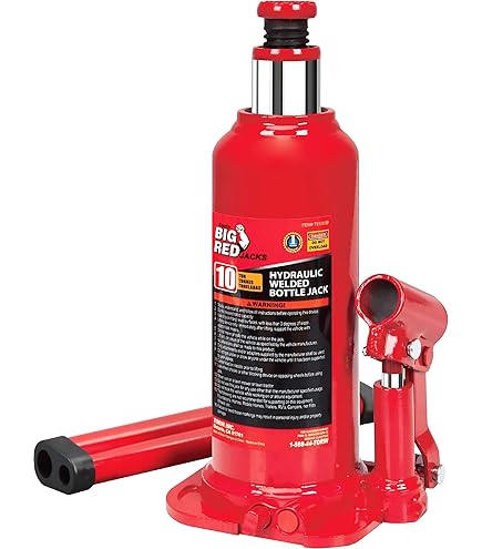 VEVOR 8-Ton Hydraulic/Pneumatic Long Ram Jack - For Shop Cranes, Engine Hoists & Garage Lifts
