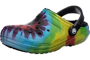 Crocs Mixte Classic Lined Tie-Dye Clog Sabots
