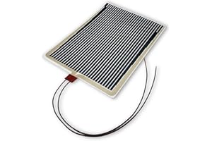 ALPER Made in Italy Pellicola Resistenza Elemento Riscaldante 35x25cm Flessibile PET Poliestere Autoadesiva 24V 50W