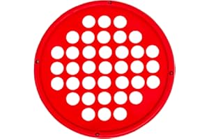 CanDo Power-Web Handtrainer, Handtrainer Web - latexfrei - Durchmesser 17 cm, rot (leicht)