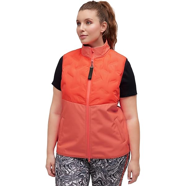 Ulla Popken Damen Fleecejacke - Übergrößen Mit Reflektordruck