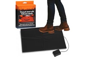 MIJOMA Halloween-föttormatte med sensor – Skräckljud för entrédörr