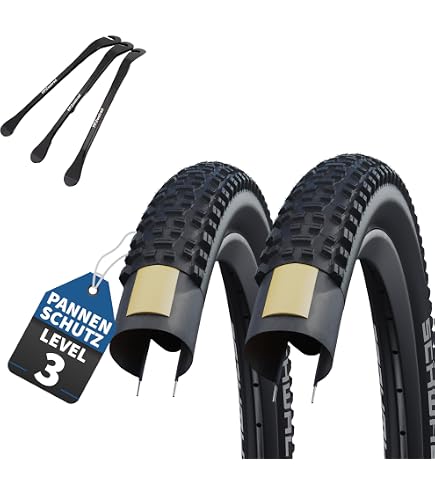Pneu 27.5 X 2.00 Schwalbe Rapid Rob Active Line Drahtreifen Pneu De Vélo Mixte Adulte, Noir, 27,5 X 2,10/54-584 Superdofin 225