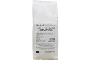 Probios Amido di Mais Biologico - Addensante Naturale Senza Glutine - Perfetto per Dolci e Ricette - 1 kg