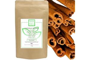 SPICY DELI Bâtons de cannelle alimentaire "Cassia" 100gr "sachet refermable"