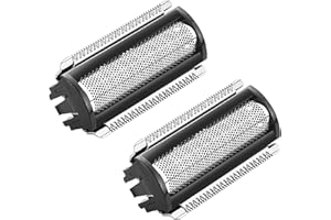 BESTBOMG 2 Pack Replacement Foil Blade Compatible with MANSCAPED The Lawn Mower 5.0 Ultra Hair Trimmer,Stainless Steel Groin Hair Foil Shaver Head for Close Body Hair Grooming