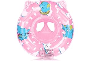 Flintronic Bouée Bébé, Anneau de Natation pour bébé, Bague de Natation pour bébé Flottant avec siège, Flotteur de Piscine Convient aux bébés de 6 à 36 Mois