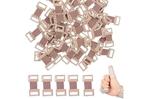 BANJIABB 50 Pièces Clips de Bandage Élastique,Clips Élastiques en Métal,Bandage Clips,Clips de Bandage,Bandage Wrap Clips,Agrafe de Élastique avec Métal Crochets,pour Différents Types de Bandages