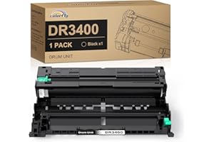 COLORFLY Tambor DR3400 para Tambor Brother DR-3400 para Brother DCP-L5500DN L6600DW HL-L5000D HL- L5100DN L5200DW L6250DN L6300DW L6300DWT L6400DW L6400DWT MFC-L5700DN MFC- L5750DW L6800DW L6900DW