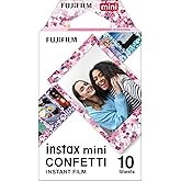 Fujifilm instax mini Film Pellicola Istantanea per Fotocamere Confeti, Formato 46x62 mm, Confezione da 10 Foto