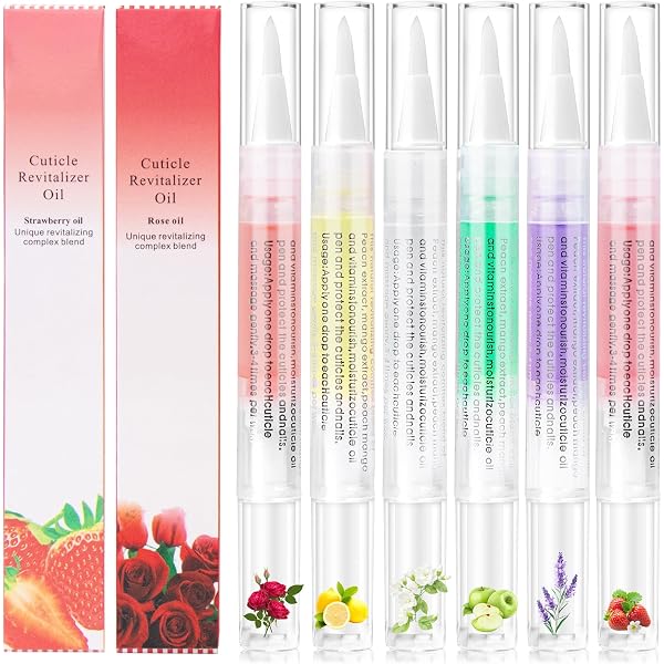 Nagelhautöl-Stift Mit Natürlichen Ölen – 14 Aromen, Für Weiche Nägel & Gesundes Wachstum