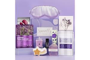 TOPPTIK Bath Sets Pamper Gifts for Women, Unique Skin Self Care Package for Her Relaxation Spa Sets for Women Gifts, Get Well Soon Gifts, Female Birthday Hamper Ideas for Women Friend, Mum, Wife, Sister, Girl