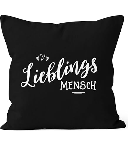 MoonWorks Kissenbezug 'Die Pflicht Ruft – Sag Ihr, Ich Ruf Zurück' – 40x40 Cm, Baumwolle