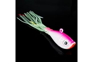 ‎TEAM DEEP SEA Team Deep Sea Flatter Jig 225g 8/0 pink