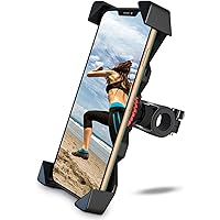Grefay Fahrrad Handyhalterung Scooter Universal Handyhalter Motorrad Lenker Mit 360° Drehbarer Für 3,5-6,5 Zoll…