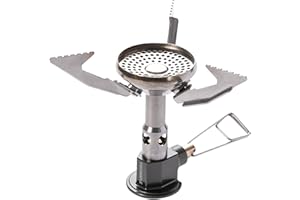 Fire-Maple Mini Fornello Pieghevole per Backpacking e Campeggio Fornellini con Regolatore di Pressione per Bombola a Gas Polaris
