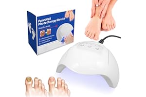 LEONSHCO Furzero Appareil de thérapie au laser champignon des ongles, appareil de luminothérapie pour les champignons des ongles, les champignons des ongles au laser, Furzero
