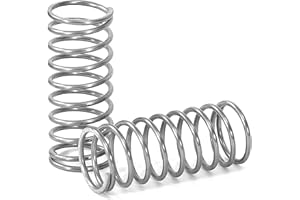 GUNGY Ressort de Compression 30mm Ressorts Compression en Acier Inoxydable Diamètre du Fil 1,1mm Diamètre Extérieur 13mm Force du ressort 1,2KG 10 Pièces