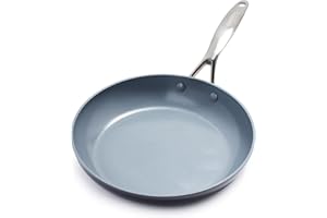GreenPan Valencia Pro Hard Anodised Healthy Ceramic Non-Stick 30 cm Frying Pan Skillet, PFAS-Free, Induction, Oven Safe, Grey
