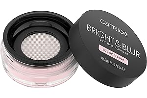 Catrice Cosmetics Bright et Blur Setting Powder poudre fixatrice, polissant, resserrement des pores, fixant, luminescent, translucide (8g)