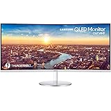 Samsung C34J791W 86,36 cm (34 Zoll) Curved Monitor WQHD Thunderbolt-3, Silber/Weiß