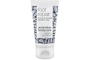 Tea Tree Oil Australian Bodycare Gel natural de reparación de pies para pedicura con pie de atleta y picazón, el ungüento actúa contra la picazón, ardor y enrojecimiento rápidos