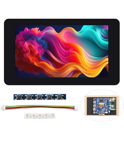 7inch IPS Capacitive Touch Display 1024x600 Pixel, Integrated Thin - View #4