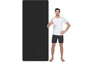 ‎CAMBIVO CAMBIVO Yoga Matte Extra Lang, 213x81x0.6cm Yogamatte, Sportmatte Fitnessmatte Rutschfest, Gymnastikmatte aus TPE für Yoga, Sport, Pilates, Gym, Workout, Zuhause