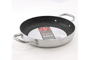 Ballarini Professionale Granite 2808 Tegame, Alluminio, Grigio, 40 cm