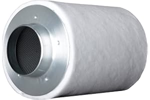 Prima Klima ECO Line AKF Aktivkohle-Filter Luft-Filter Geruchsfilter Abluft-Filter Grow Filter für Rohrventilatoren vers. Größen (240-m³ - 360-m³ 125-mm Flansch)