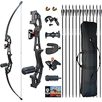 SERfawnCH Bogen-Set Für Erwachsene - Recurvebogen 30 Lb Komplettset