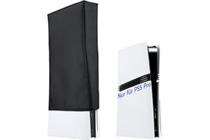 Wigearss Staubschutze Hülle Spritzwasserdichte Cover Schutzhülle Abdeckung Case für PS5 Pro Konsole, Nicht für PS5/PS5 Slim