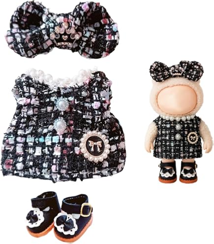 Bxhwj 17cm Doll Clothes Set - Miniature Fashion Outfits With Hat Camera Accessories Cute Stylish Costumes For Collectible Dolls 87d6159d E045 49e8 8c31 A53157ddf744.be26faeff7f6e1bfa9ad96d05db018ec