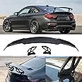 MUTUSAISI Car 140 * 20cm Universal GT Style Rear Boot Lid Big Racing Lip Spoiler Wing Compatible with BMW AUDI Mercedes-Benz Accessories