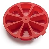 Lékué 0216008R01M017 - Tortiera in silicone divisa in porzioni