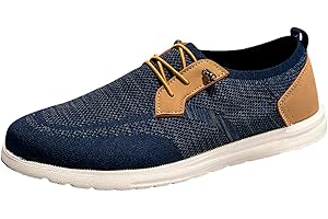 Generisch Espadrilles für Herren Sommer Flache Schuhe Slip on Freizeitschuhe Atmungsaktiv Sommerschuhe Bequem Stoffschuhe Unisex Leinenschuhe Slipper